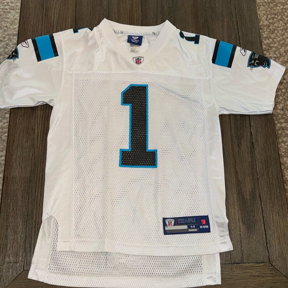 Cam Newton Jersey youth medium